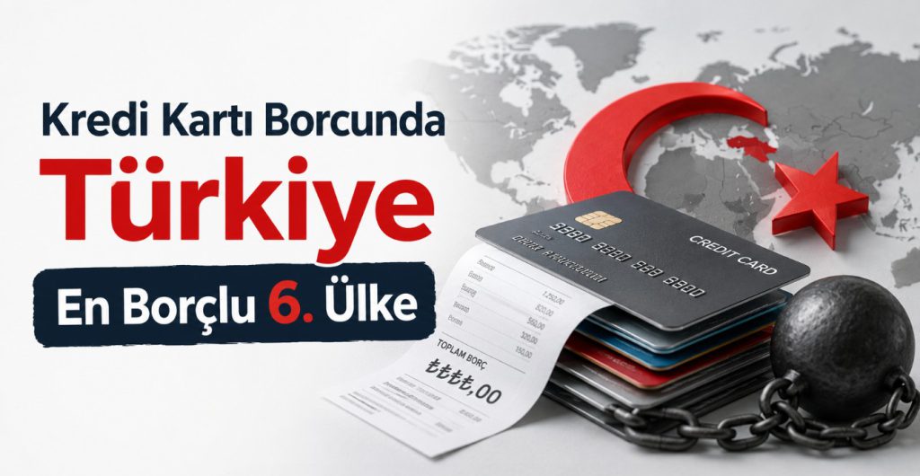 Türkiye, Kredi Kartı Borcunda En Borçlu 6. Ülke