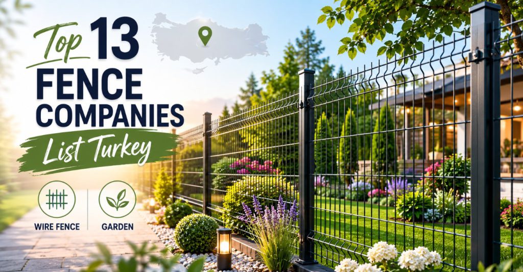 Top 13 Fence Companies List Turkey